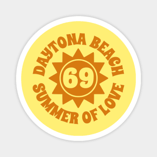 Summer of Love Daytona Beach Magnet